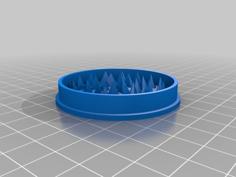 Easy Grip Herb Grinder 3D Printer Model