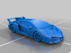 Lamborghini Veneno 3D Printer Model