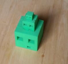 Minecraft Slime Cube 3D Printer Model