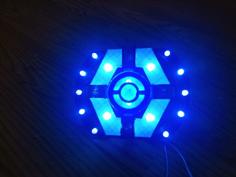 IronMan (IronHeart) Riri Williams Inspired ARC Reactor 3D Printer Model