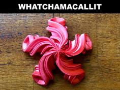 Whatchamacallit Ornament / Suncatcher 3D Printer Model