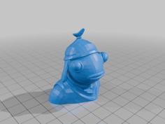 Fishstick Head 3D Printer Model