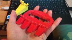 Deer + Knuckles = Fancy!! 3D Printer Model