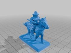 Mounted Crossbow Men 3D Printer Model