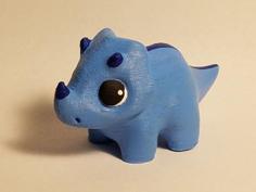 Chibi Triceratops 3D Printer Model