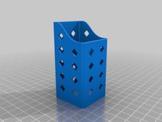 Simple Cutton Bud Stand 3D Printer Model