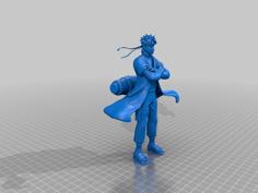 Naruto Sage Mode (sennin) Figure 3D Printer Model