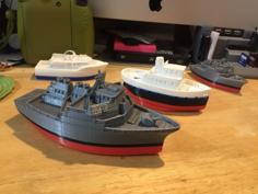 DEE DEE – The Navy Destroyer (DD-214) 3D Printer Model