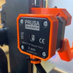 Original Prusa I3 MK3 X-axis Motor Cable Strain Relief 3D Printer Model