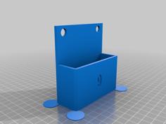 Cubicle Wall Basket 3D Printer Model