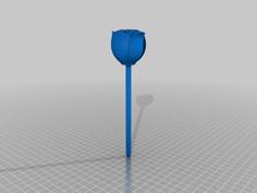 Rose Pen 3D Printer Model