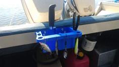 Fishing Boat Cockpit Organizer 3D Printer Model