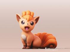 Vulpix(Pokemon) 3D Printer Model