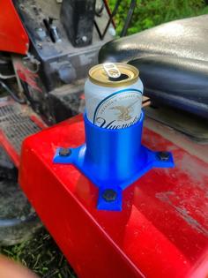 Lawnmower Cup Holder 3D Printer Model