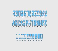 Ancient Alphabet From Stargate SG-1 3D Printer Model