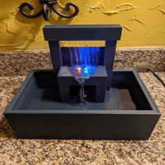 Fountain With Lights 3D Printer Model