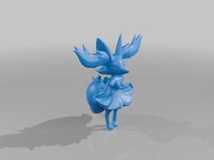 Braixen Highpoly 3D Printer Model