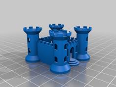 Castle 3D Printer Model