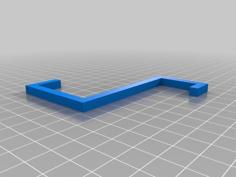 Door Hook (for Brooms,clothes,…) 3D Printer Model