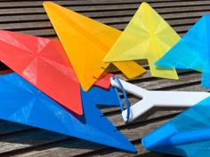 Plane With Rubber Flip / Flieger Mit Gummiflitsche 3D Printer Model