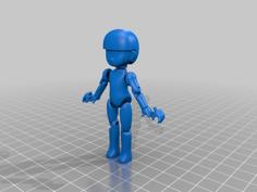 Minimü DIY Anime Doll 3D Printer Model