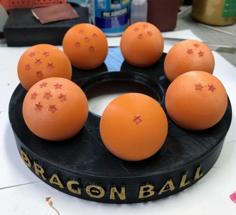 Dragon Ball Display (stand Pour Dragon Balls) 3D Printer Model