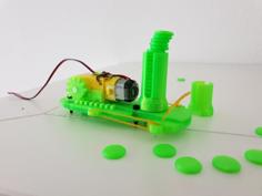 Disc-o-matic 3D Printer Model