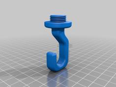 M16 X 1.5 Tripod Hook 3D Printer Model