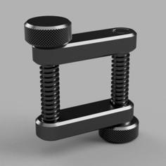 Two Screws Clamp 3D Printer Model