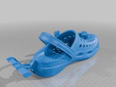 Hot Croc Racing Croc 3D Printer Model