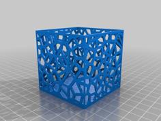 Voronoi Tealight Holder 3D Printer Model