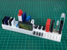 USB And Memory Card Holder 3D Printer Model