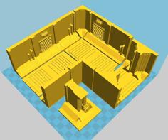 Modular Space Hulk Set 3D Printer Model