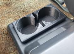 Toyota 60-series Land Cruiser Cup Holder 3D Printer Model