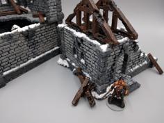 Ulvheim Building – Trusses And Ruins 3D Printer Model