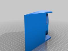 VW Transporter T6 Cup Holder 3D Printer Model