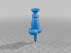 Gag Golf Tee 3D Printer Model