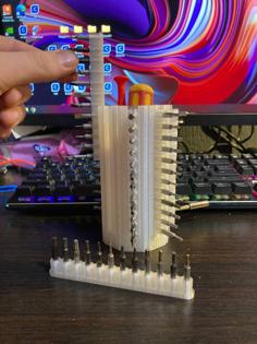 4mm Hex Bit Holder 108pcs! 3D Printer Model