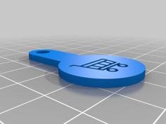 Cart Coin 3D Printer Model