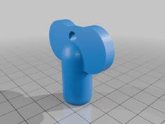 York Chiller Door Key 3D Printer Model