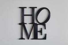 Home Letters Decor 3D Printer Model