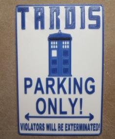 Tardis Parking 3D Printer Model