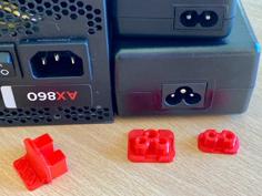 Plug Caps For IEC 60320 C6 C8 C13 C14 Inlets 3D Printer Model