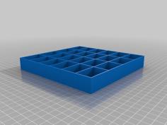 Minimal Advent Calendar 3D Printer Model