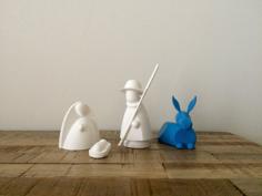 Nativity Scene Modern 3D Printer Model