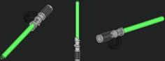 DailyEarring#72: Light Saber 3D Printer Model