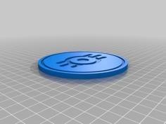 Fallout 4 Factions Mug/Glass Coasters 3D Printer Model