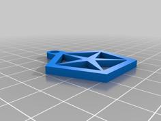 Chrysler Keychain 3D Printer Model