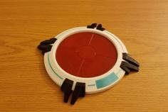 Portal Button Coaster 3D Printer Model