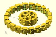 Chain And Wheel 3D Printer Model